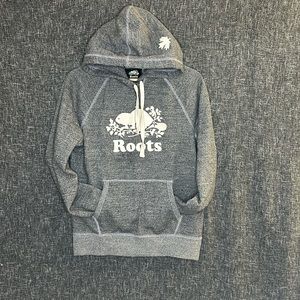 Roots salt and pepper grey traditional Unisex  hoodie